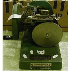 An American "Monarch" labelling machine. £20-40
