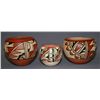 Image 3 : THREE JEMEZ POTTERY BOWLS