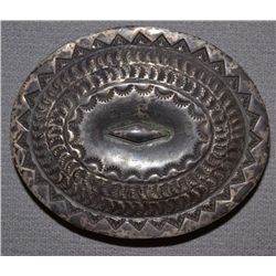 NAVAJO SILVER BELT BUCKLE