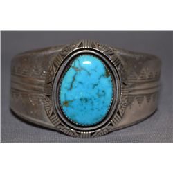 NAVAJO SILVER BRACELET