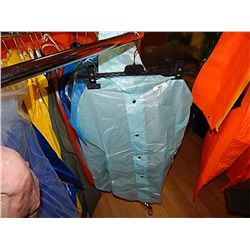 RAIN GEAR - KIDS  - BLUE PONCHO RETAIL $20 - BUY NOW IN HOUSE - $10 EA SET