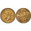 Image 1 : 1928 Perth Mint KGV St George Sovereign PCGS MS 62