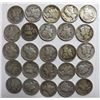 Image 4 : 25 Silver Mercury Dimes
