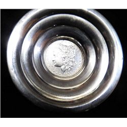 1879 Sliver Coin in Sterling Bowl