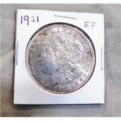 1921 Morgan Silver Dollar
