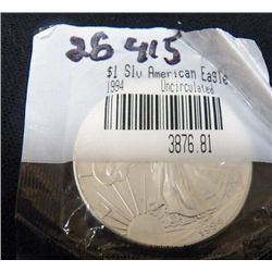 1994 Uncirculated $1.00 American Silver Eagle