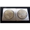 Image 1 : 2-1923 Silver Dollars