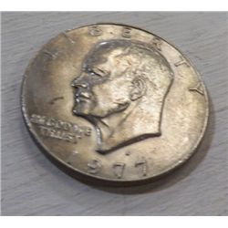 1977 Eisenhower Silver Dollar