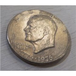 1776-1976 Eisenhower Silver Dollar