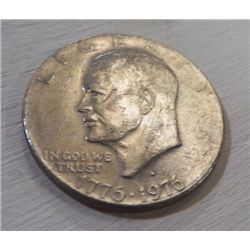 1776-1976 Eisenhower Silver Dollar