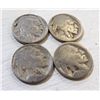 Image 1 : 4 Buffalo Head Nickels