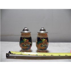 Beer Stein Salt Shakers