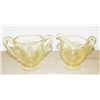Image 1 : Lancaster  Yellow Cream & Sugar Set