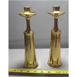 Pair Brass Candlesticks