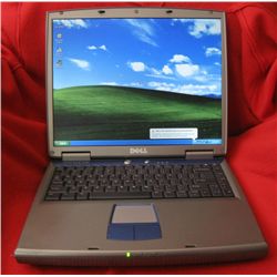 Dell Laptop PC. Gray/Blue W/Power Cord.
