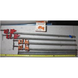 4-Pipe Wood Clamps