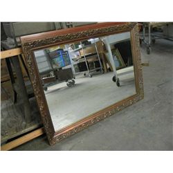 Vintage framed mirror.