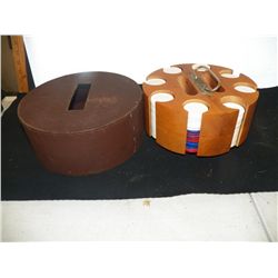 Wood Carousel Chip Holder