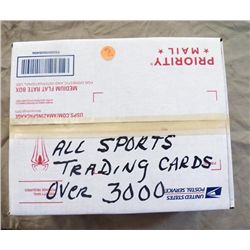 Box Lot All Sports Trading Cards
