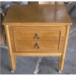 Double Drawer End Table
