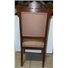 Image 5 : Hand Carved Victorian Walnut Side Chair ~