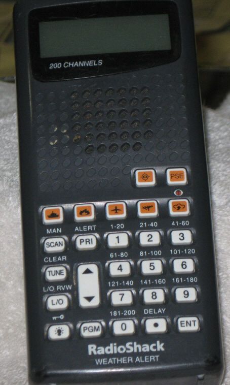 Radio Shack 200 channel scanner.