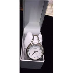 Geneva Silver Tone Ladies Watch