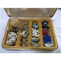 Misc. Lot of Earrings in Box