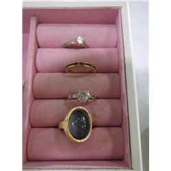 Set of 4 Costume Rings