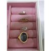 Image 1 : Set of 4 Costume Rings