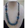 Image 2 : Turquoise & Pyrite Necklace & Bracelet