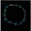 Image 3 : Turquoise & Pyrite Necklace & Bracelet