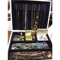 Jewelry Box with Misc. Jewelry