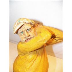 Ceramic Golfer