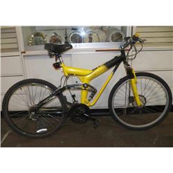 Men's Yellow 21 Speed Bike