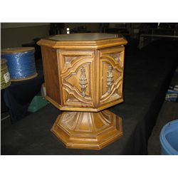 Marble Top End Table