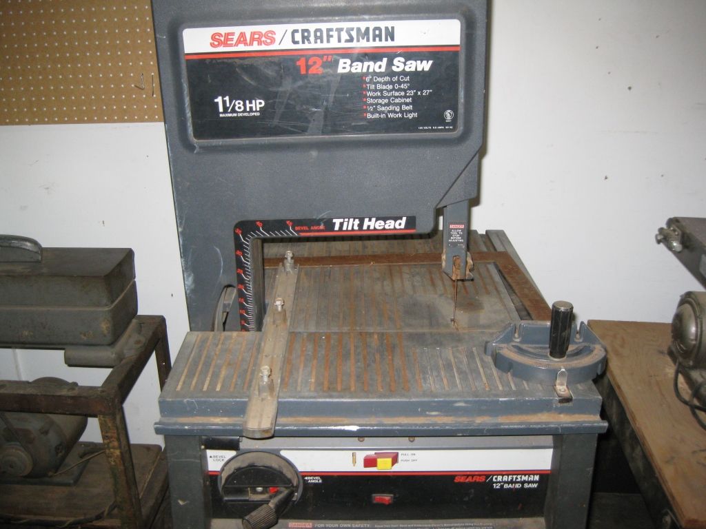 Sears Craftsman 12 Inch Band Saw Sears craftsman 12 inch band saw