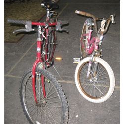 Huffy Mt. bike & pink Next brand little girls bike
