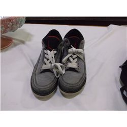 Air Jordan Tennis Shoes in Back Pack