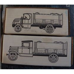 2- Ertl Die Cast Truck Bank