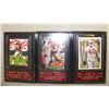 Image 1 : 3-49ers  Baseball Card Plaque