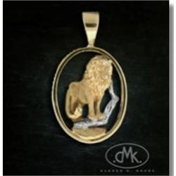 Lion Pendant - Darren K Moore Custom Jewelers