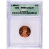 Image 1 : 1980-S LINCOLN CENT ICG PR-69 DCAM