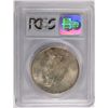 Image 4 : 1925-S PEACE SILVER DOLLAR, PCGS MS-64 SEMI-KEY,  VERY NICE WHITE COIN