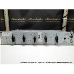 HV PHOTOTUBE HV DISTRIBUTION BOX (print sequence:) F-058