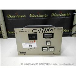 PFEIFFER TCP 300 POWER SUPPLY