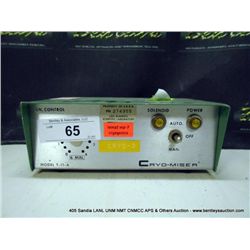 CRYO MISER T 11 A LN2 CONTROL (print sequence:) F-305