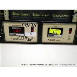 TELEDYNE HASTINGS RAYDIST GAUGE BOX (print sequence:) F-310