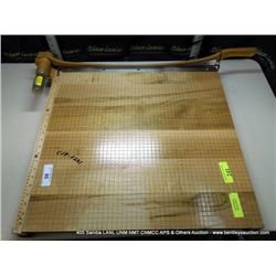 WOODEN PAPER CUTTER (print sequence:) F-241