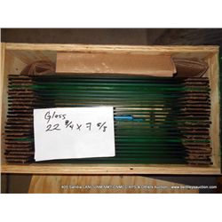 CRATE: GLASS SHEETS (print sequence:) F-222